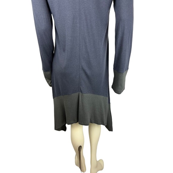 Pete and Greta Johnny Was Tunic Size M Long Sleeve Sharkbite Hem Lagenlook - Picture 8 of 12